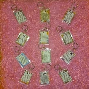 Birthday Keychains